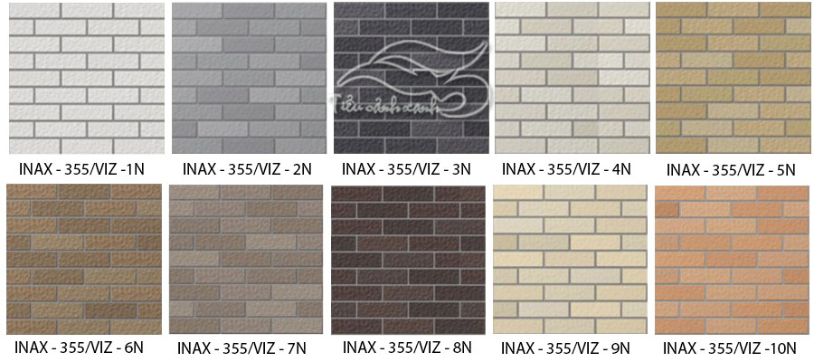 Gạch INAX 355/VIZ - Đá ốp tường trang trí
